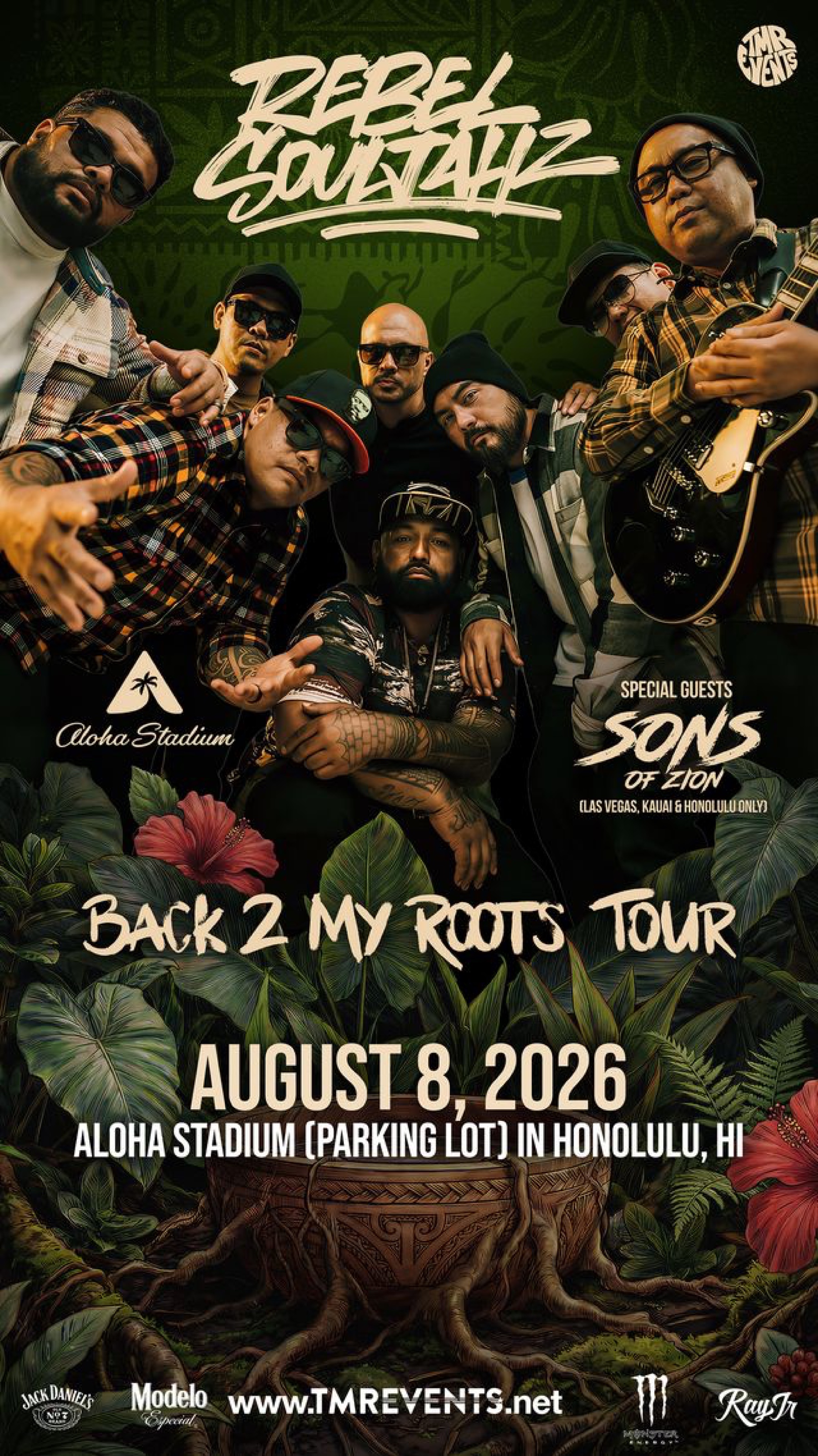 Tickets for REBEL SOULJAHZ - Back 2 My Roots Tour - Honolulu