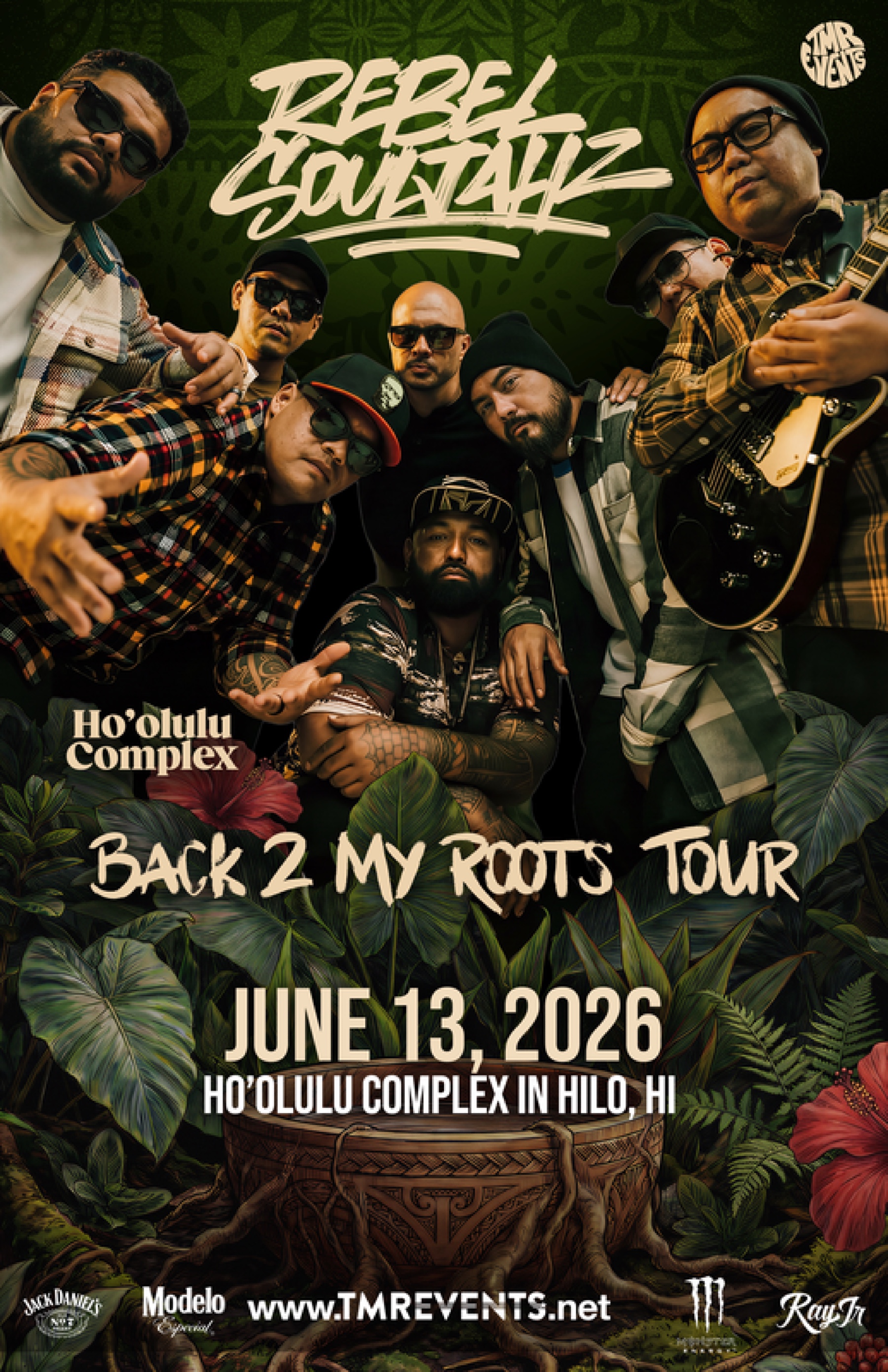 Tickets for REBEL SOULJAHZ - Back 2 My Roots Tour in Hilo, Hawaii