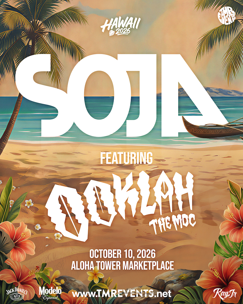 SOJA Honolulu 2026 Tickets